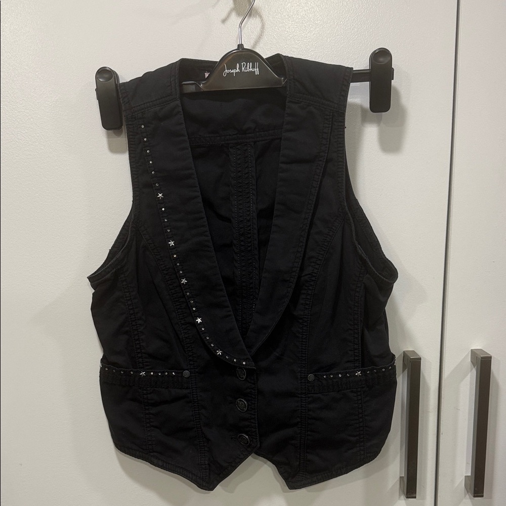 Sonja D. Couture Black Vest